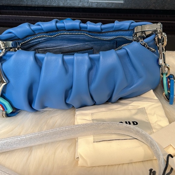 Authentic Staud Leather Bag in Azure NWT - Picture 11 of 16